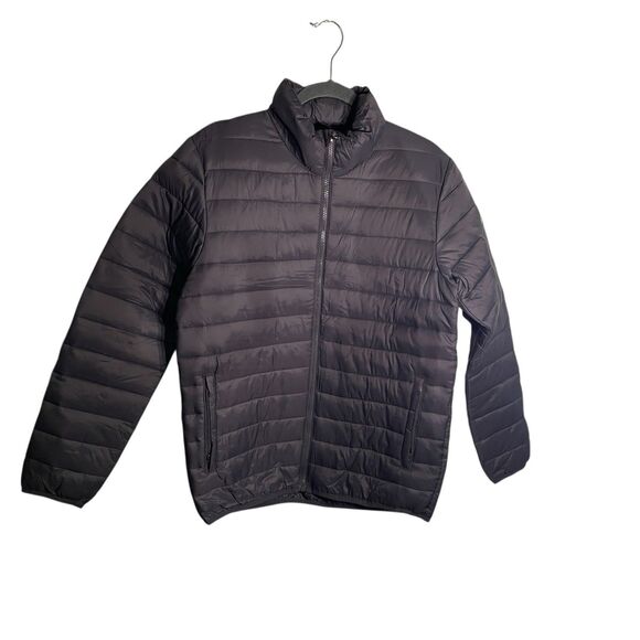 Ozark Trail  Men’s Grey Puffer Jacket. Zipper Pockets. Size Small (34-36) - Picture 1 of 11